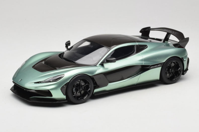 Rimac Nevera R R-Green GT Spirit 1:18 GT547 Смола