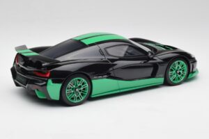 Rimac Nevera Record Monochrome Черен GT Spirit 1:18 GT916 Смола — снимка 2 от 6