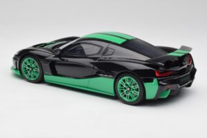 Rimac Nevera Record Monochrome Черен GT Spirit 1:18 GT916 Смола — снимка 5 от 6