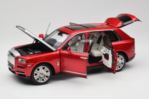 Rolls-Royce Cullinan Червен Със Shadow Wheels OEM 1:18 028-18A Метал — снимка 2 от 8
