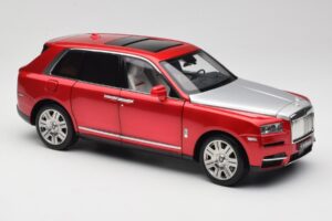 Rolls-Royce Cullinan Червен Със Shadow Wheels OEM 1:18 028-18A Метал — снимка 6 от 8