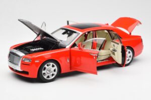 Rolls-Royce Ghost Червен & Сребрист Kyosho 1:18 008802RS Метал — снимка 2 от 8