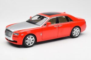 Rolls-Royce Ghost Червен & Сребрист Kyosho 1:18 008802RS Метал