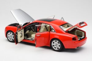 Rolls-Royce Ghost Червен & Сребрист Kyosho 1:18 008802RS Метал — снимка 5 от 8