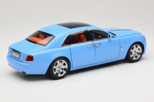 Rolls-Royce Ghost Series I Светлосин Kyosho 1:18 08802LB Метал — снимка 3 от 8