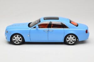 Rolls-Royce Ghost Series I Светлосин Kyosho 1:18 08802LB Метал — снимка 4 от 8