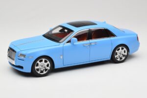 Rolls-Royce Ghost Series I Светлосин Kyosho 1:18 08802LB Метал