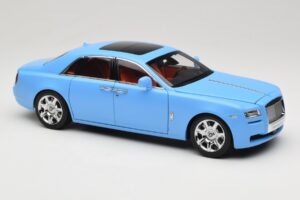 Rolls-Royce Ghost Series I Светлосин Kyosho 1:18 08802LB Метал — снимка 6 от 8