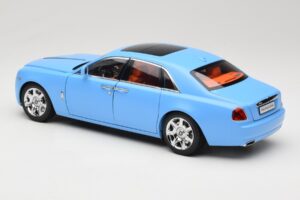 Rolls-Royce Ghost Series I Светлосин Kyosho 1:18 08802LB Метал — снимка 7 от 8