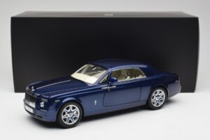 Rolls-Royce Phantom Coupe Metropolitan Син Kyosho 1:18 08862BLM Метал — снимка 8 от 8