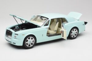Rolls-Royce Phantom Coupe Turchese Синьо Kyosho 1:18 08862TBL Метал — снимка 2 от 8