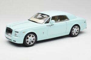 Rolls-Royce Phantom Coupe Turchese Синьо Kyosho 1:18 08862TBL Метал