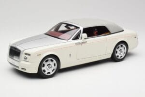 Rolls-Royce Phantom Drophead Coupe English Бял Kyosho 1:18 08871EW2 Метал — снимка 4 от 10