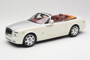 Rolls-Royce Phantom Drophead Coupe English Бял Kyosho 1:18 08871EW2 Метал