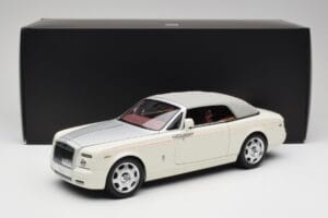 Rolls-Royce Phantom Drophead Coupe English Бял Kyosho 1:18 08871EW2 Метал — снимка 10 от 10