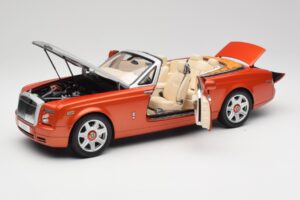 Rolls-Royce Phantom Drophead Coupe Mandarin Оранжев Kyosho 1:18 08871P Метал — снимка 2 от 10