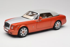 Rolls-Royce Phantom Drophead Coupe Mandarin Оранжев Kyosho 1:18 08871P Метал — снимка 4 от 10