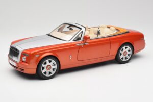 Rolls-Royce Phantom Drophead Coupe Mandarin Оранжев Kyosho 1:18 08871P Метал