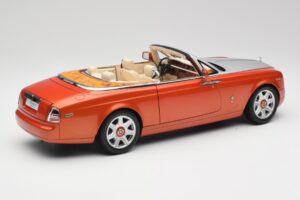 Rolls-Royce Phantom Drophead Coupe Mandarin Оранжев Kyosho 1:18 08871P Метал — снимка 5 от 10