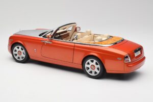 Rolls-Royce Phantom Drophead Coupe Mandarin Оранжев Kyosho 1:18 08871P Метал — снимка 9 от 10