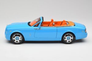 Rolls-Royce Phantom Drophead Coupe Powder Синьо Kyosho 1:18 08871BL Метал — снимка 6 от 10