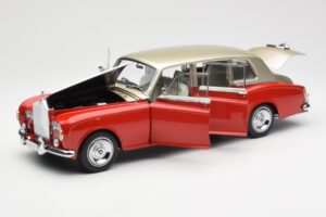 Rolls-Royce Phantom VI Червено Светло Бежово Kyosho 1:18 08905RLB Метал — снимка 2 от 8