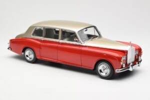 Rolls-Royce Phantom VI Червено Светло Бежово Kyosho 1:18 08905RLB Метал — снимка 6 от 8