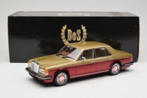 Rolls-Royce Silver Spirit Бежов Червен BoS Models 1:18 BOS061 Смола — снимка 6 от 6