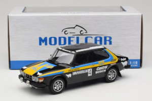 Saab 99 EMS #4 S. Blomqvist / H. Sylvan Rally Sweden Winner 1977 MCG 1:18 MCG18826R Метал — снимка 6 от 6