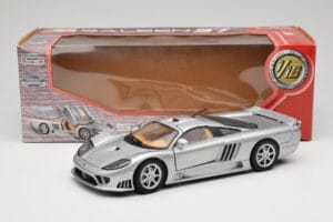 Saleen S7 Сребрист Motormax 1:18 73117 Метал — снимка 8 от 8