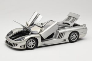Saleen S7 Сребрист Welly 1:18 23124646-M20 Метал — снимка 2 от 8