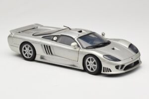 Saleen S7 Сребрист Welly 1:18 23124646-M20 Метал — снимка 6 от 8
