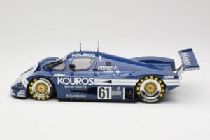 Sauber Mercedes C9 Kouros Racing #61 M. Thackwell / H. Pescarolo 24 Hours of Le Mans 1987 Minichamps 1:18 155873561 Метал — снимка 3 от 6