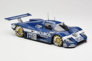 Sauber Mercedes C9 Kouros Racing #61 M. Thackwell / H. Pescarolo 24 Hours of Le Mans 1987 Minichamps 1:18 155873561 Метал — снимка 4 от 6