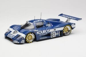 Sauber Mercedes C9 Kouros Racing #61 M. Thackwell / H. Pescarolo 24 Hours of Le Mans 1987 Minichamps 1:18 155873561 Метал