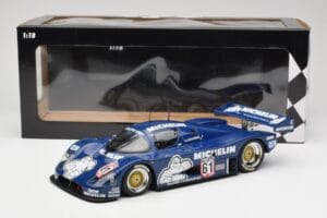 Sauber Mercedes C9 Michelin #61 J-L. Schlesser Winner ADAC Supersprint 1987 Minichamps 1:18 155873581 Метал — снимка 6 от 6