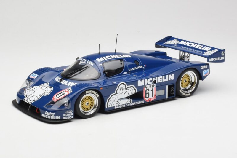 Sauber Mercedes C9 Michelin #61 J-L. Schlesser Winner ADAC Supersprint 1987 Minichamps 1:18 155873581 Метал