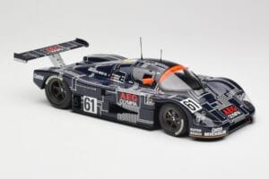 Sauber Mercedes C9 #61 M. Baldi / J. Weaver / J. Mass 24 Hours of Le Mans 1988 Minichamps 1:18 155883561 Метал — снимка 4 от 6