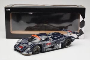 Sauber Mercedes C9 #61 M. Baldi / J. Weaver / J. Mass 24 Hours of Le Mans 1988 Minichamps 1:18 155883561 Метал — снимка 6 от 6