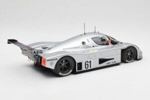Sauber Mercedes C9 #61 M. Baldi / K. Acheson / G. Brancatelli 2nd Place 24 Hours of Le Mans 1989 Minichamps 1:18 155893561 Ме — снимка 2 от 6