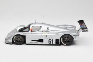 Sauber Mercedes C9 #61 M. Baldi / K. Acheson / G. Brancatelli 2nd Place 24 Hours of Le Mans 1989 Minichamps 1:18 155893561 Ме — снимка 3 от 6