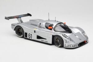 Sauber Mercedes C9 #61 M. Baldi / K. Acheson / G. Brancatelli 2nd Place 24 Hours of Le Mans 1989 Minichamps 1:18 155893561 Ме — снимка 4 от 6