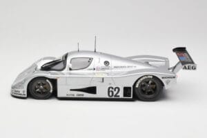 Sauber Mercedes C9 #62 J. Schlesser / J-P. Jabouille / A. Cudini 5th Place 24 Hours of Le Mans 1989 Minichamps 1:18 155893562 — снимка 3 от 6