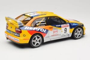SEAT Cordoba WRC Evo 2 #9 H. Rovanpera / R. Pietilainen Rally San Remo 1999 Otto 1:18 OT483 Смола — снимка 2 от 6