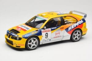 SEAT Cordoba WRC Evo 2 #9 H. Rovanpera / R. Pietilainen Rally San Remo 1999 Otto 1:18 OT483 Смола