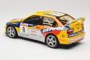 SEAT Cordoba WRC Evo 2 #9 H. Rovanpera / R. Pietilainen Rally San Remo 1999 Otto 1:18 OT483 Смола — снимка 5 от 6