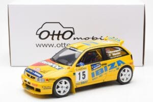 SEAT Ibiza Kit Car Evo 2 #15 H. Rovanpera / R. Pietilanen Rally Monte Carlo 1998 Otto 1:18 OT445 Смола — снимка 6 от 6