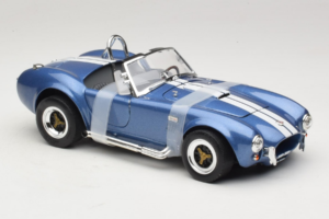 Shelby Cobra 427 S/C Синьо Бяла Ивица Road Signature 1:18 92058-P2 Метал — снимка 4 от 6