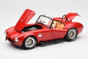 Shelby Cobra 427 S/C Червен Kyosho 1:18 08047R Метал — снимка 2 от 8