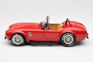 Shelby Cobra 427 S/C Червен Kyosho 1:18 08047R Метал — снимка 4 от 8